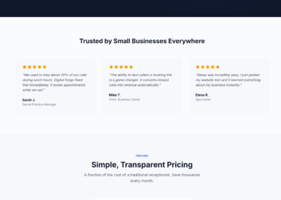 Digital Forge Voice Agent